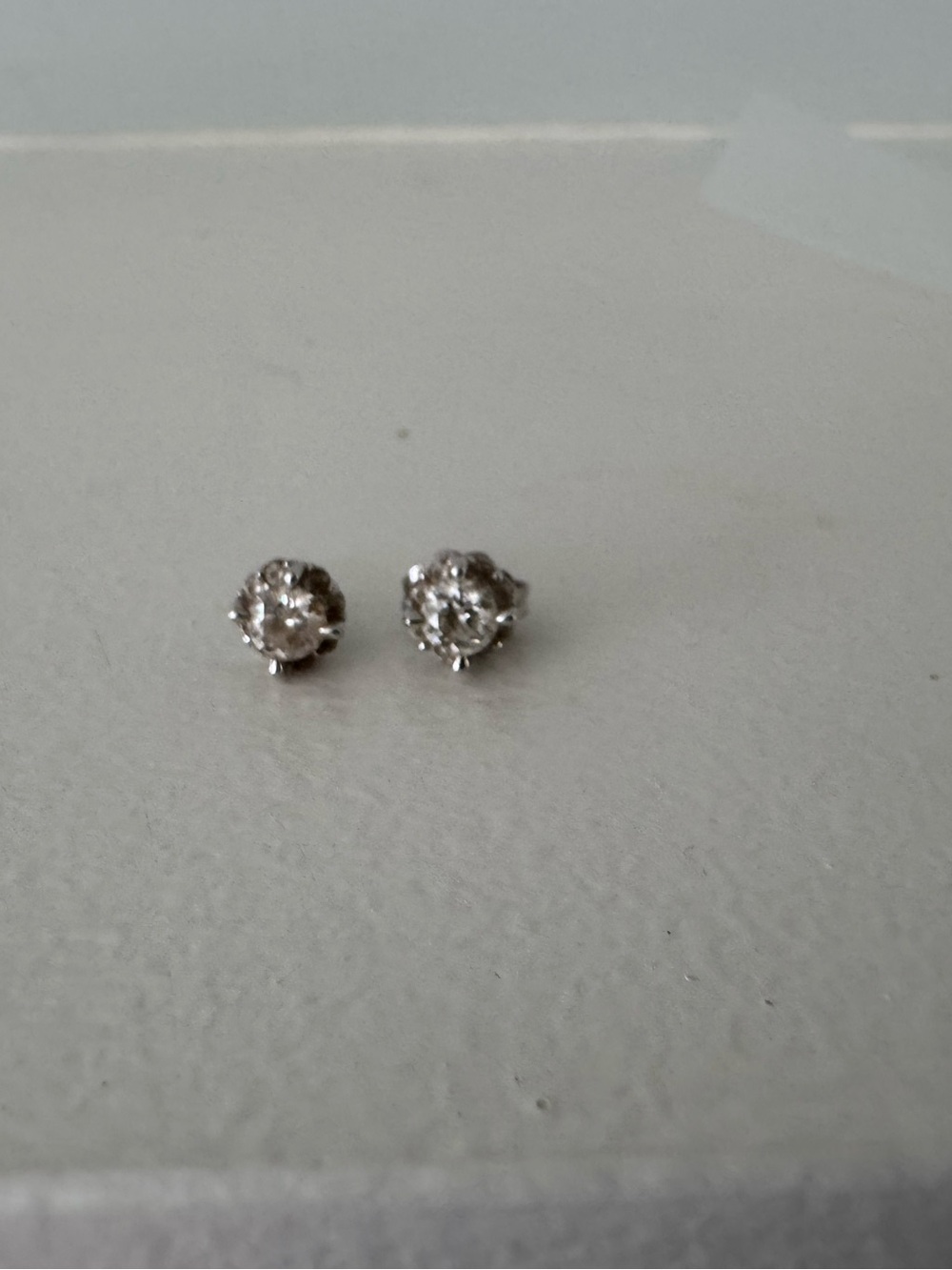 Diamond Stud Earrings